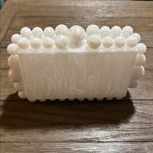 Acrylic Box Clutch Bag